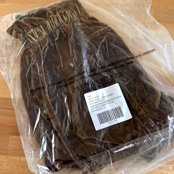 (SOLD) FREE PEOPLE At First Sight velvet shorts - Picture 5 of 5